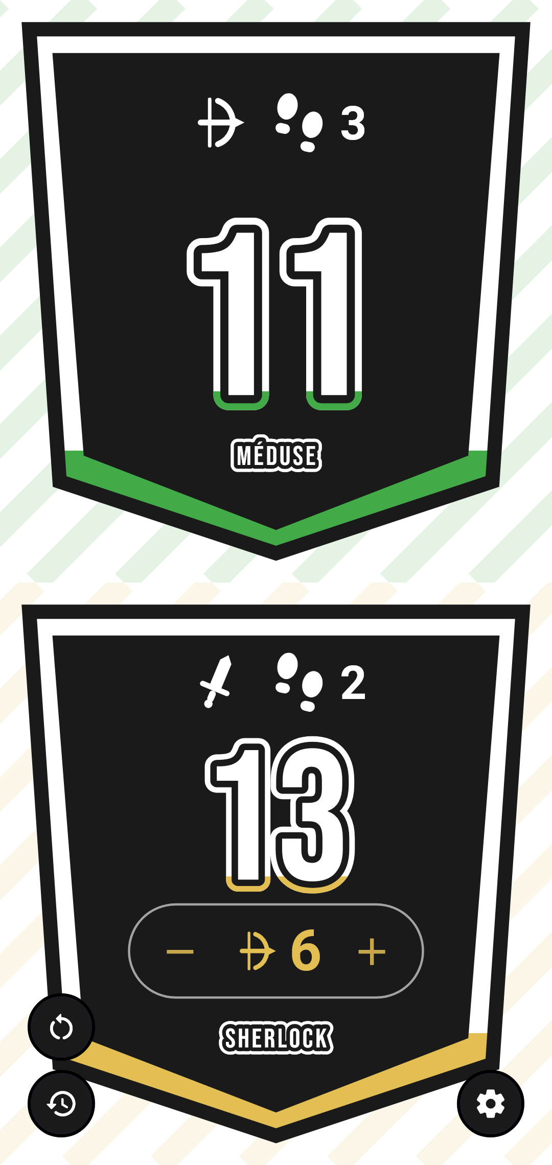 Mode Sans égal — decks d'escarmouche