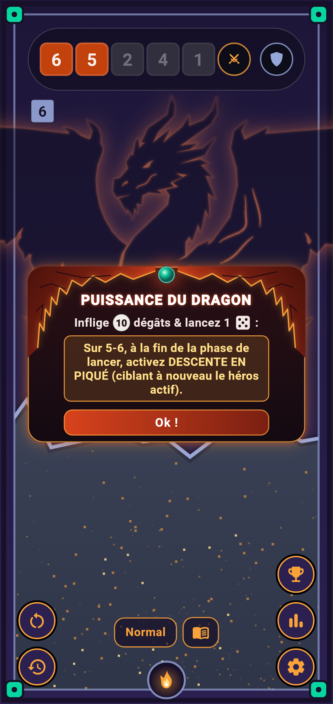 Throne — capacité du boss